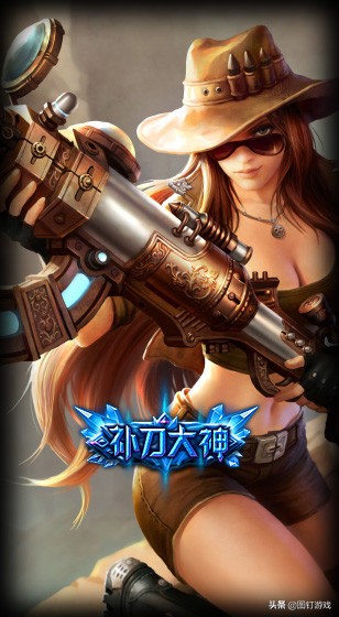 英雄联盟皮城女警凯特琳cosplay,皮城女警凯特琳粉色炫彩怎么没了