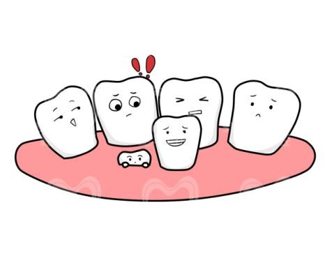 牙齿拥挤会导致缺牙吗,牙齿拥挤对脸型的影响