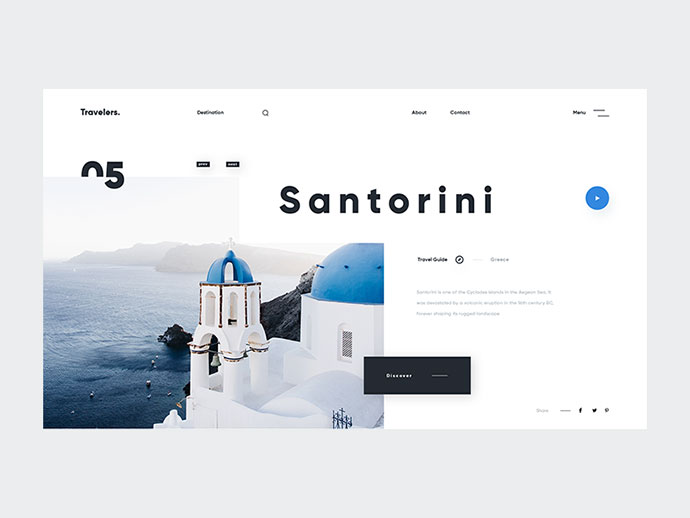 30款国外app的ui设计界面作品,旅游appui设计