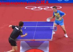 乒乓球教学正手侧身冲下旋球技巧,乒乓球直板姿势教学