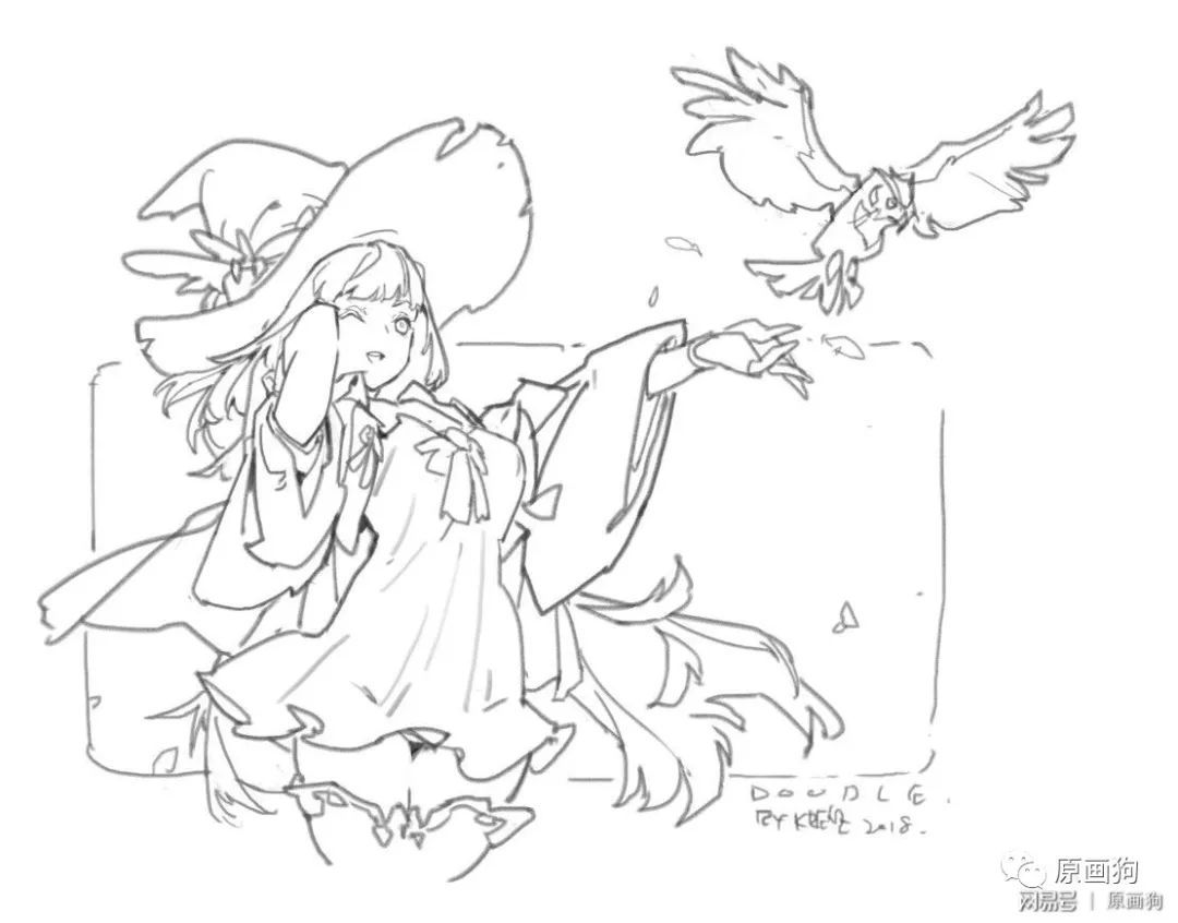 二次元人物画法基础教程板绘,二次元新手绘画教程素描