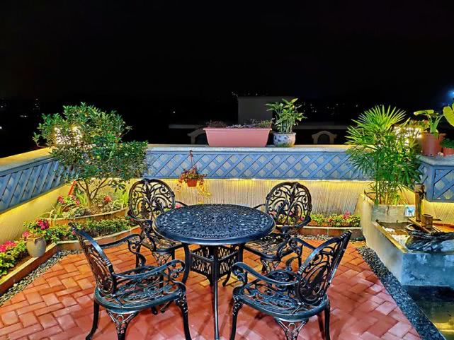 御澜湾装修案例,御澜湾屋顶花园设计图