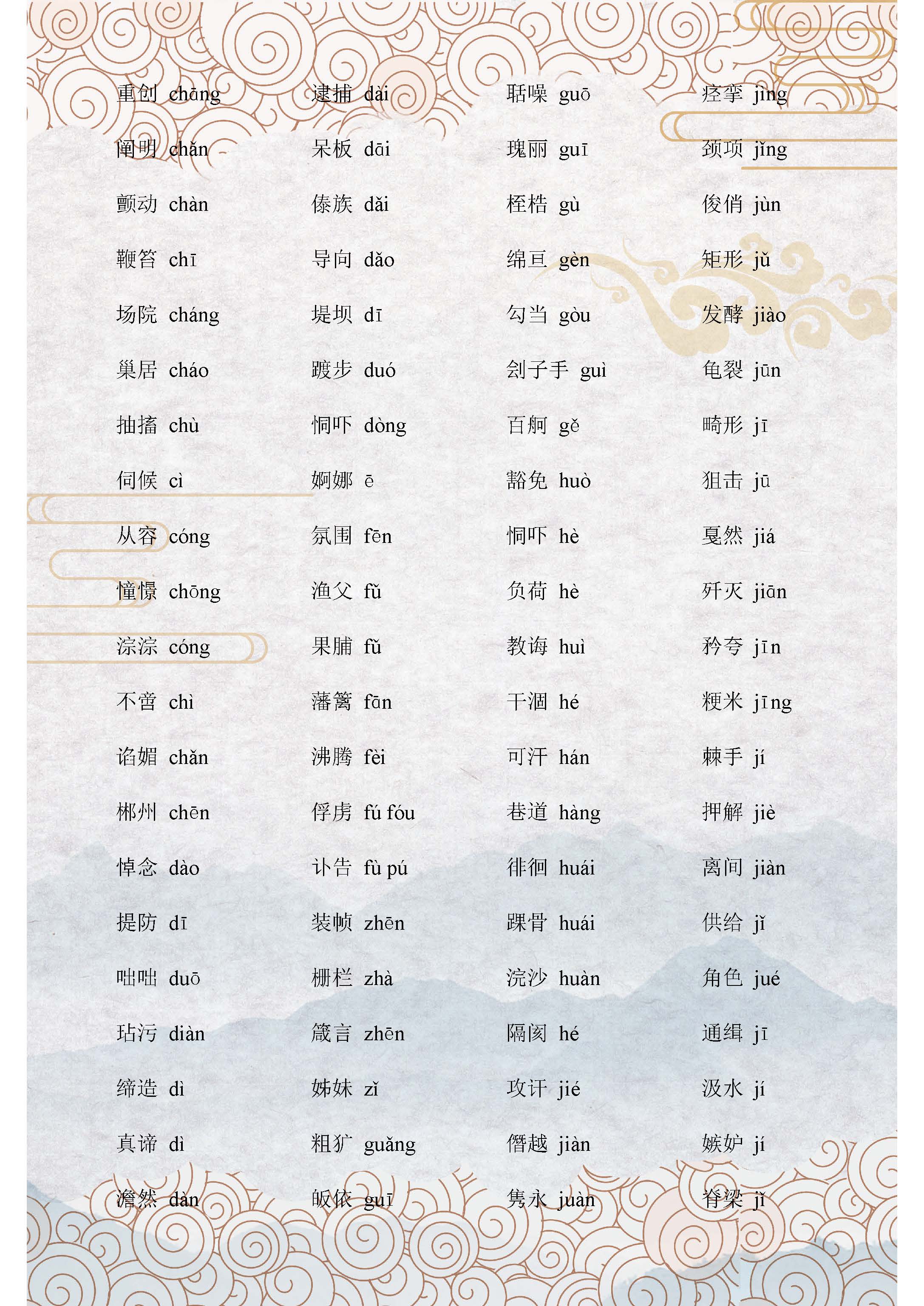 中考语文十大专题总复习,中考语文1到7选择题题库及答案