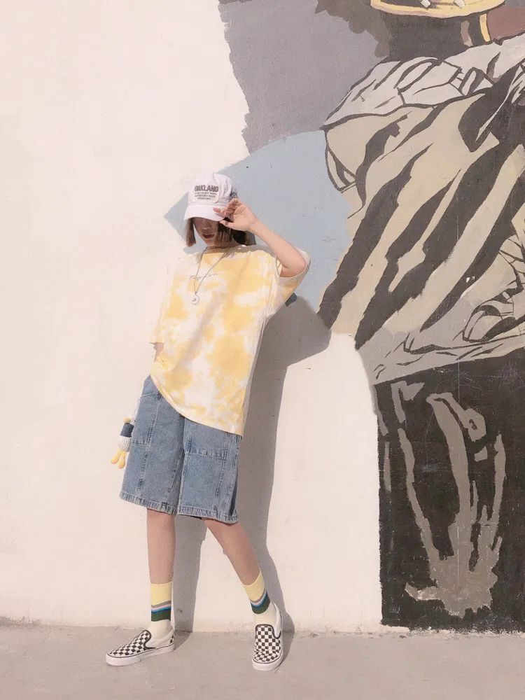 什么颜色的扎染好看,穿搭蓝色系过年