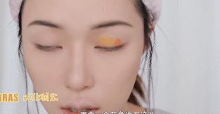 油管百万粉网红仇仇干货,秋冬蜂蜜焦糖橘系日妆教程