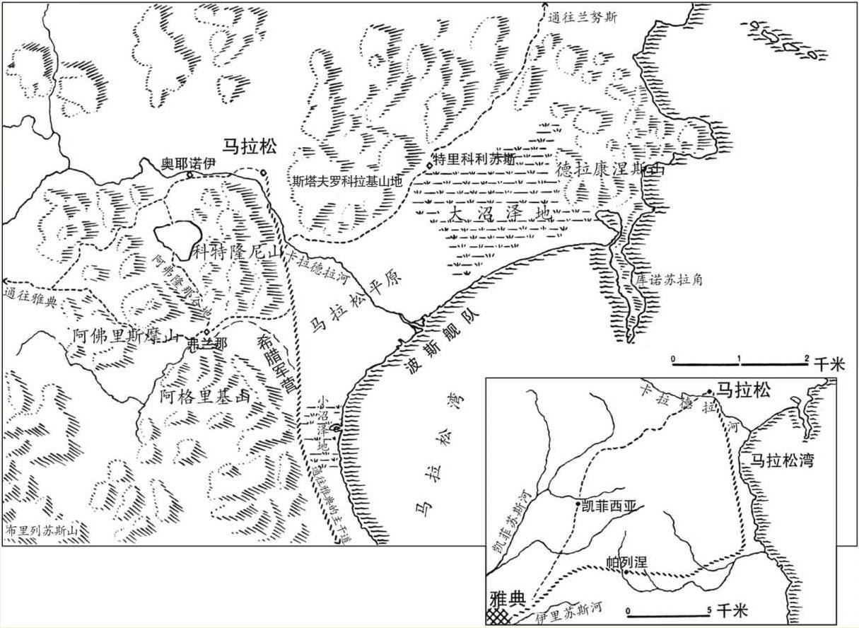 米太亚德和米尔提亚德,马拉松战役雅典主将