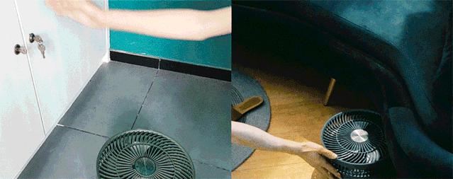 桌面电风扇折叠空气循环扇,无叶风扇塔扇落地扇循环扇