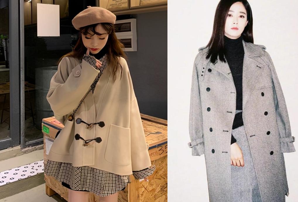 肩宽女生怎么穿大衣显壮,肩宽女士如何穿出高级感