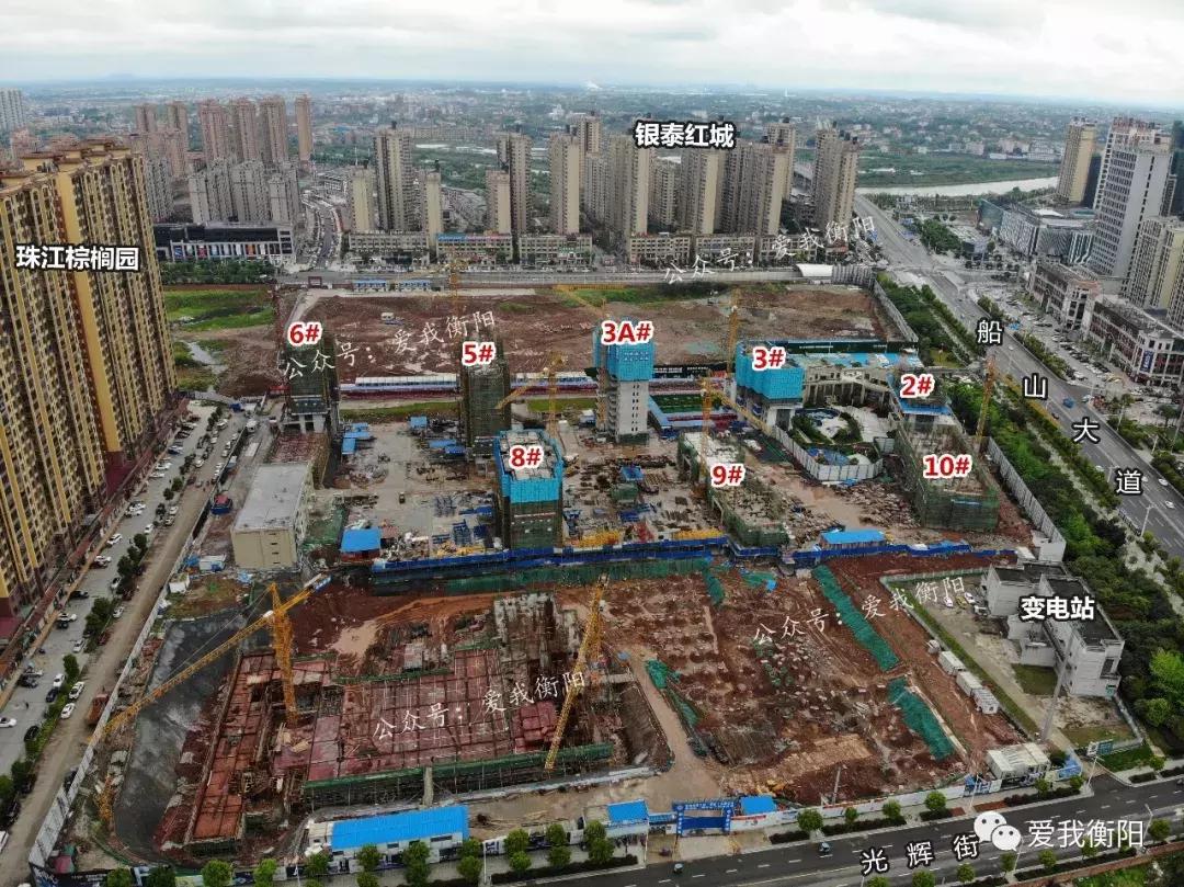 衡阳富力碧桂园衡中心,碧桂园衡中心31栋进度