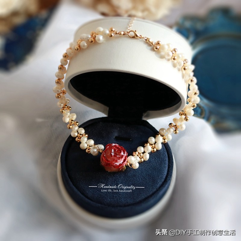 永生花首饰手工diy制作,制作永生花首饰