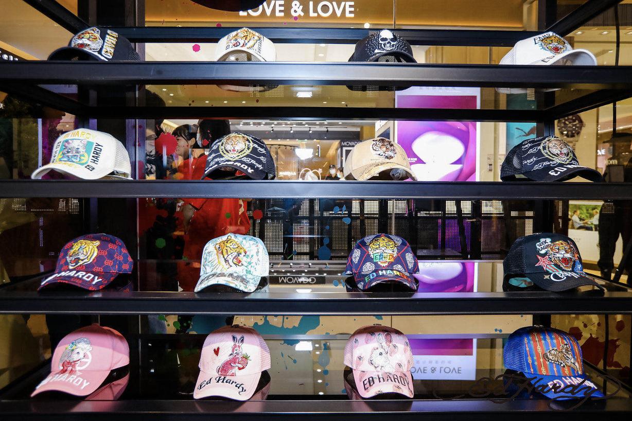 张柏芝来大卫城,张柏芝时装店