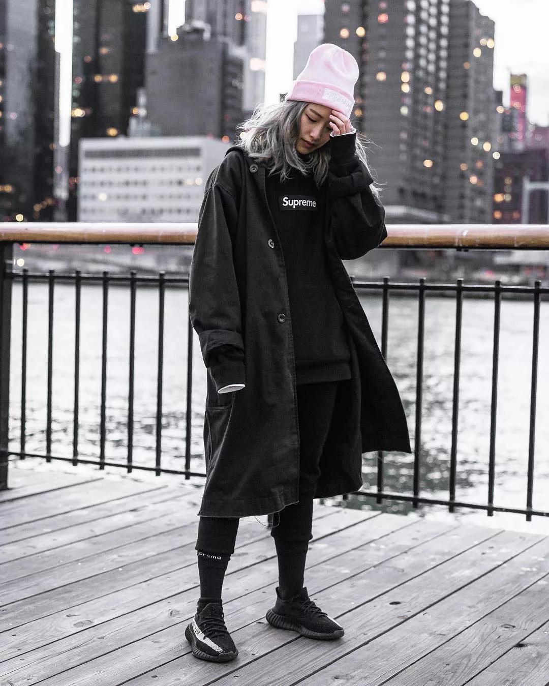 女版陈冠希斜戴帽子,女版陈冠希斜戴帽子网红