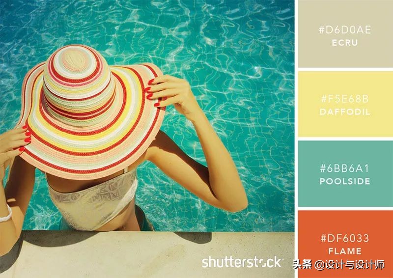 设计色彩总结200字左右,设计配色6种颜色