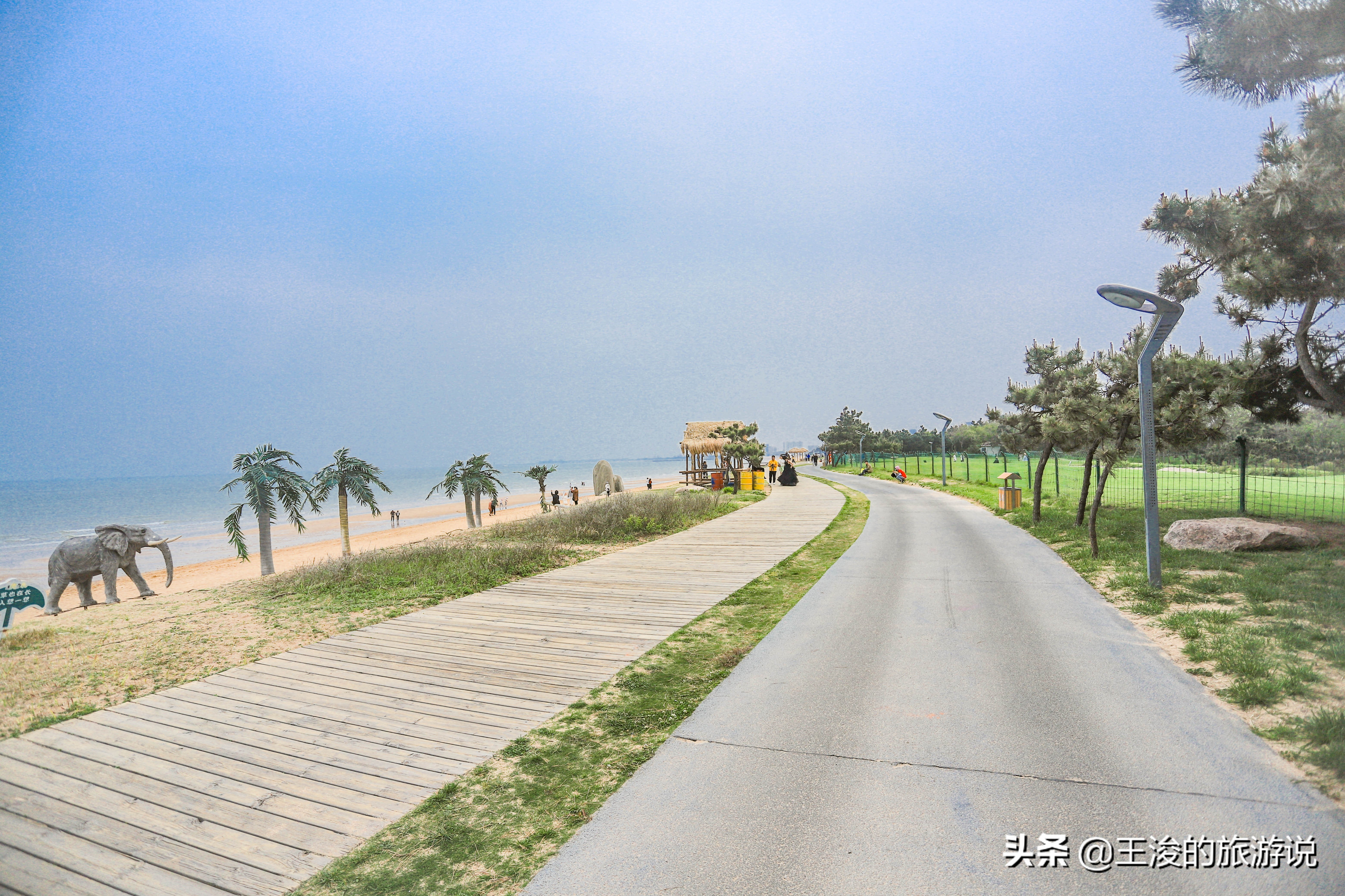 万平口：日照旅游必来的网红海滩，堪称山东最大的婚纱摄影基地
