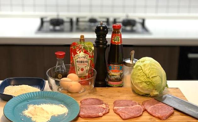 日式香酥炸猪排,体验一下日式炸猪排