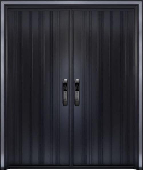 猪年精品：核桃智能锁匹配CEI铸铝钢木装甲门很受高端消费者喜欢