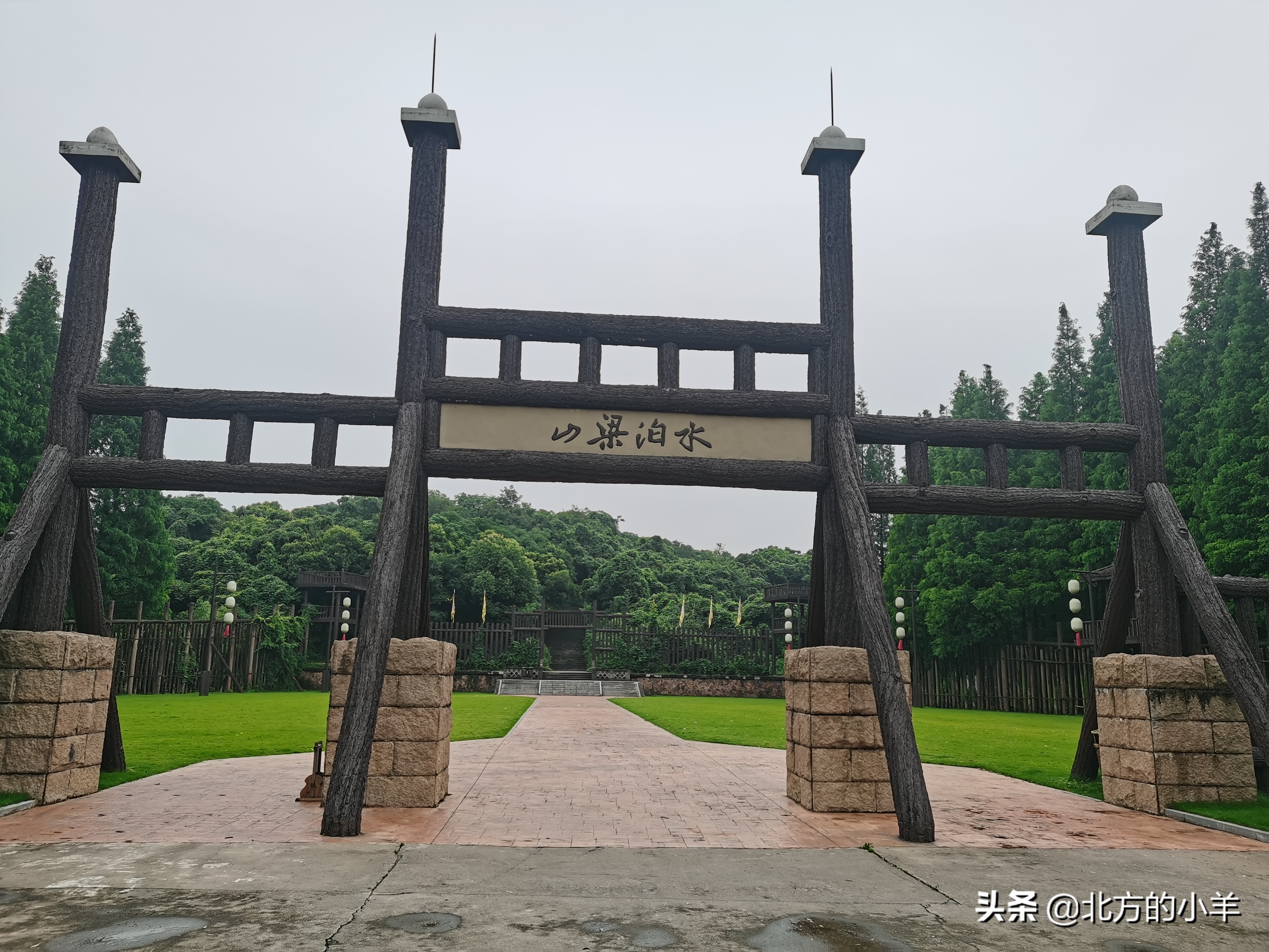 无锡三国城水浒城,无锡水浒城景区