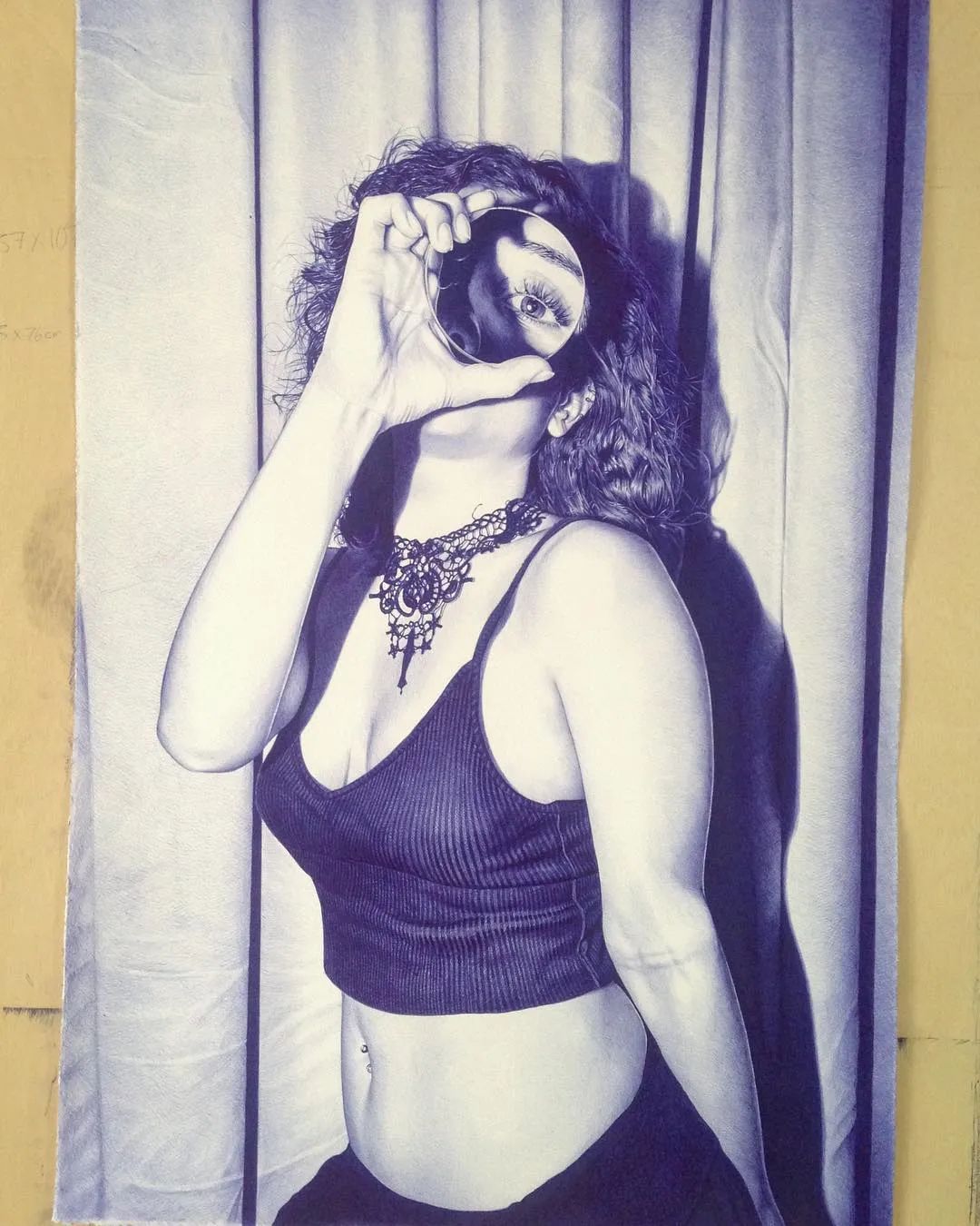 笔尖下的女人火辣性感身材,一天时间7000万*放播**量,网友围观