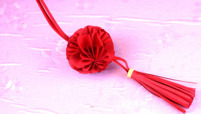 折纸花灯笼的折法手工,折纸小灯笼简单折法