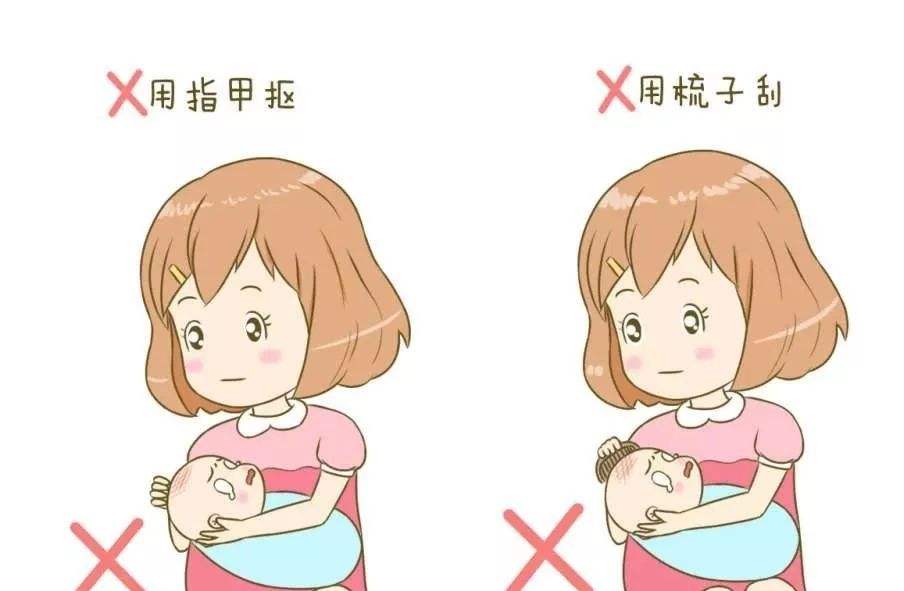 宝宝囟门头垢可以用石蜡油去除吗,新生儿囟门上的头垢可以清理吗