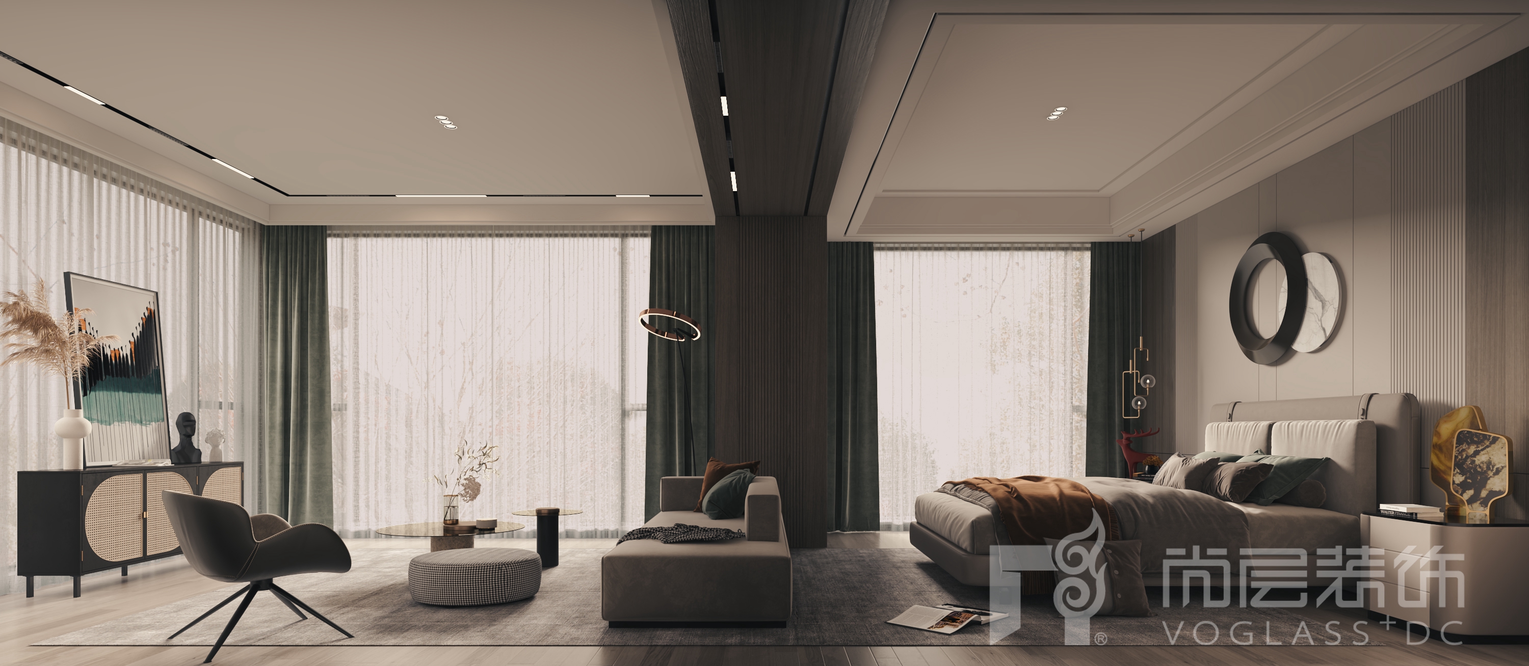 无锡建发玖里湾别墅装修,无锡独栋别墅装修设计哪家好