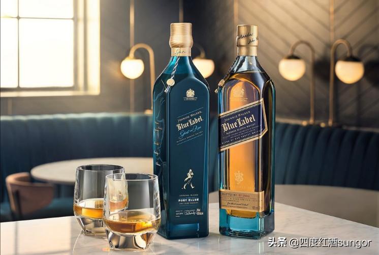 尊尼获加红牌红方威士忌,尊尼获加威士忌红方黑方区别