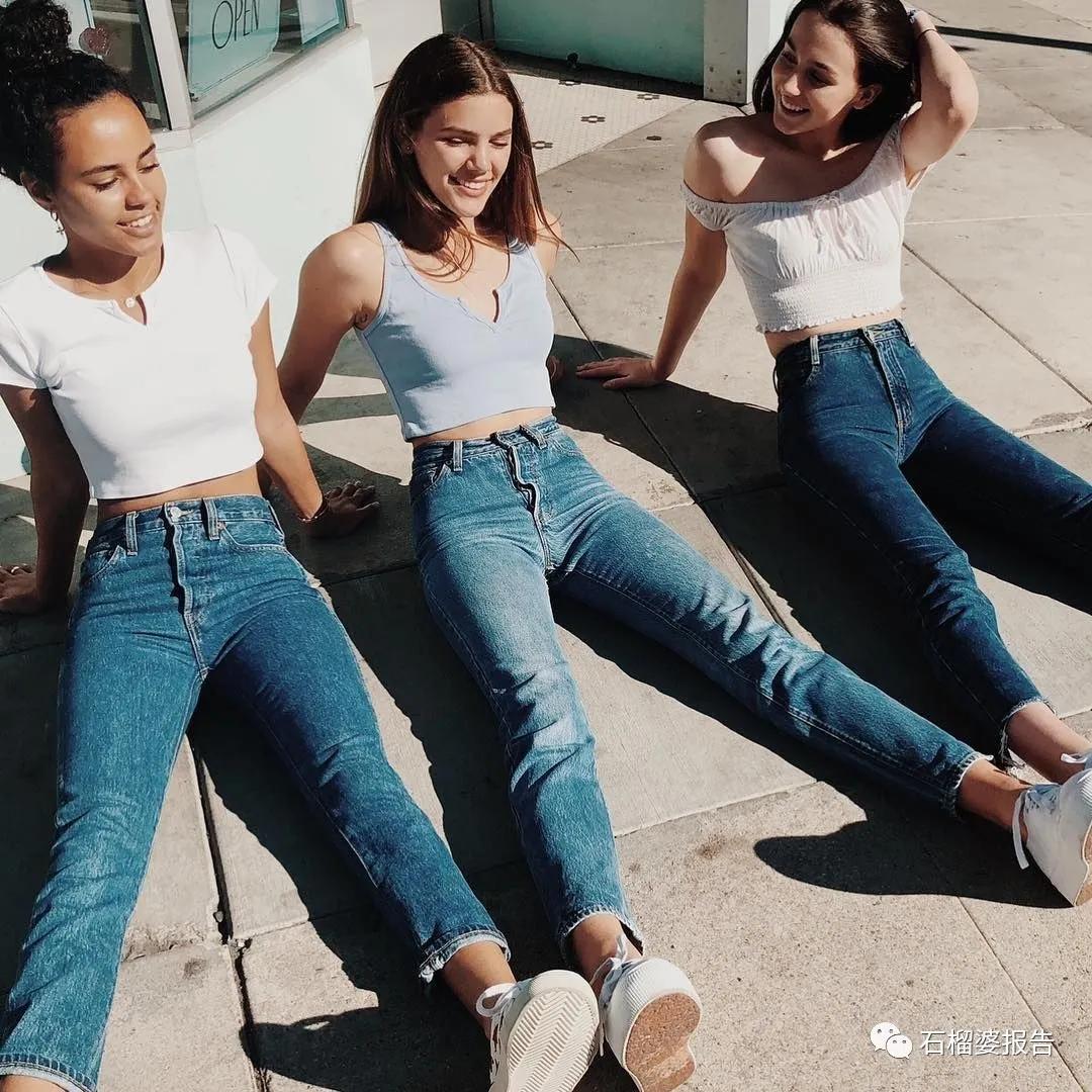 锥形牛仔裤露脚踝,不要漏脚踝的裤子