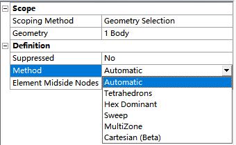 ansysworkbench细化网格,ansysworkbench网格划分设置推荐