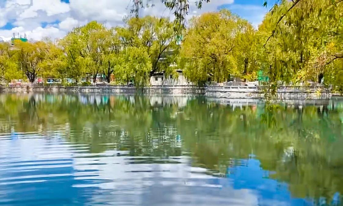 灯火辉煌的布达拉宫,洁白无瑕的布达拉宫