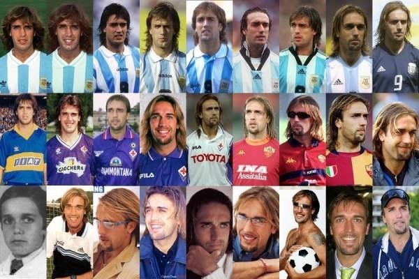 每个球迷心中都会有一个巴蒂曾经威震亚平宁的战神今天51岁了