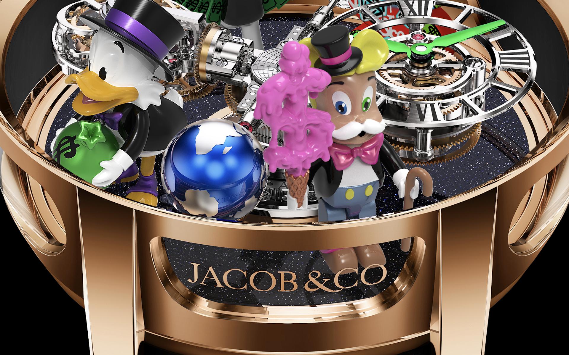 jacob和布加迪联名手表,jacob&co奔驰联名款手表