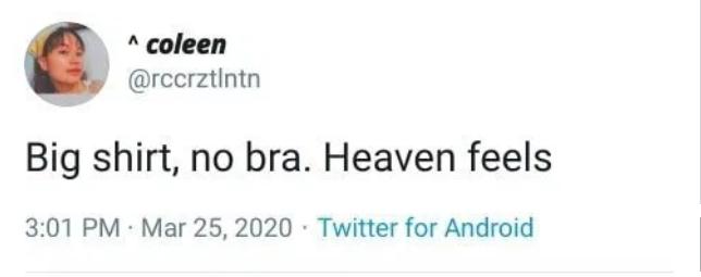 英国女性隔离期放飞自我内衣专家警告:不穿文胸容易变形!