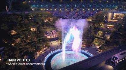 耗资85亿，把瀑布、热带雨林搬进机场！樟宜机场终于要开放了