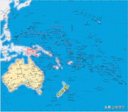 中国六大洲排名,澳洲六大州地图