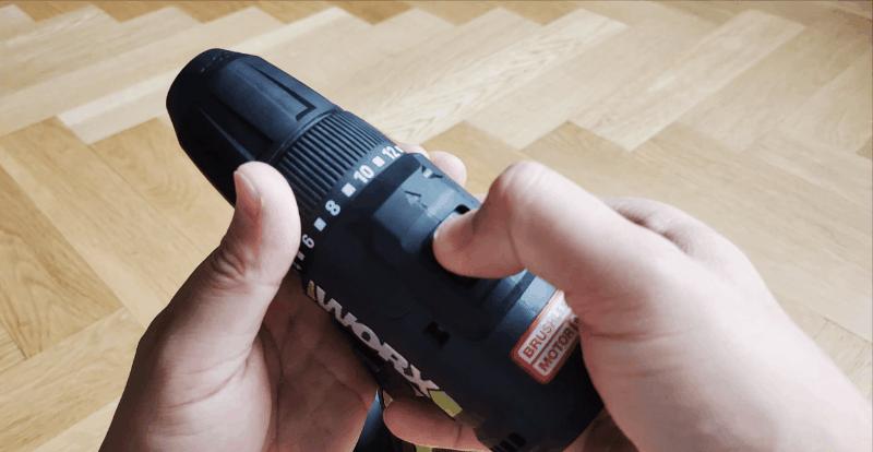 搬砖人的工具,WORX威克士20V锂电钻WE212