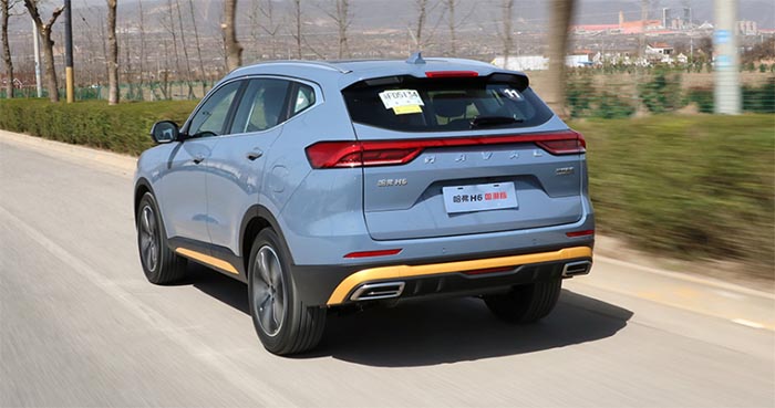 第二代哈弗h6升高两寸,第二代哈弗h6国潮版