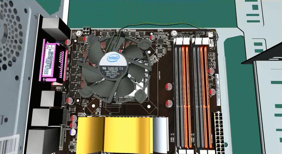 如何自己组装电脑,装机视频教程