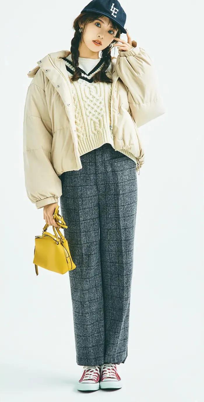 日本穿搭冬季保暖,日本冬季穿搭风