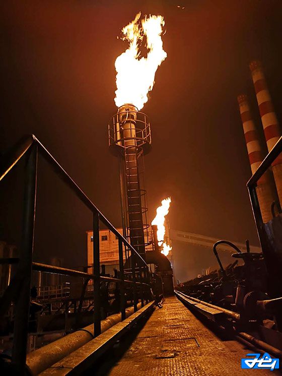 焦炉燃烧室结构示意图,焦炉放散系统