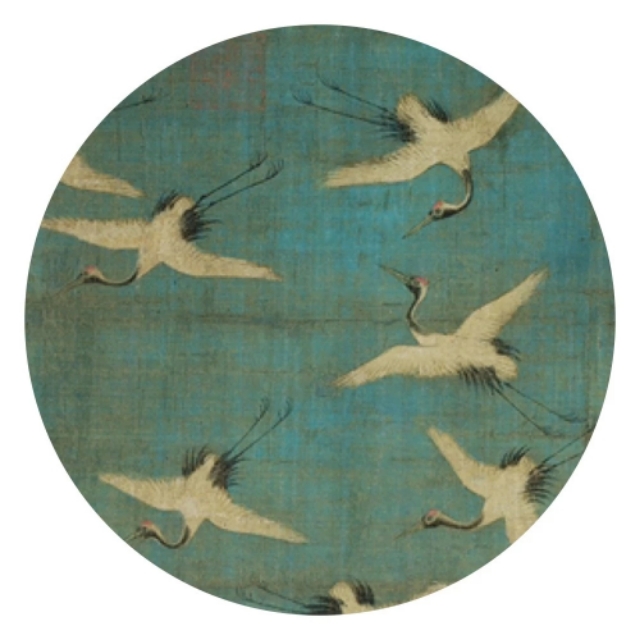 宋代名画瑞鹤图,宋徽宗瑞鹤图挂画