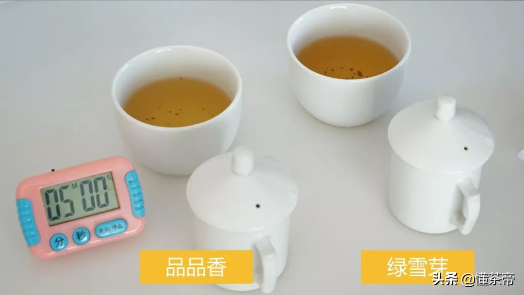 品品香和绿雪芽的老白茶哪个好,白茶测评