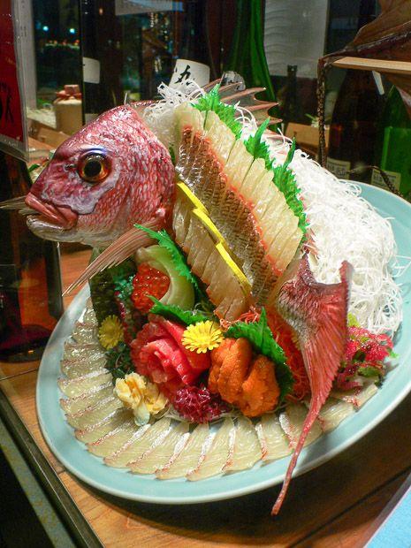 日本生鱼片国菜,日韩料理生鱼片