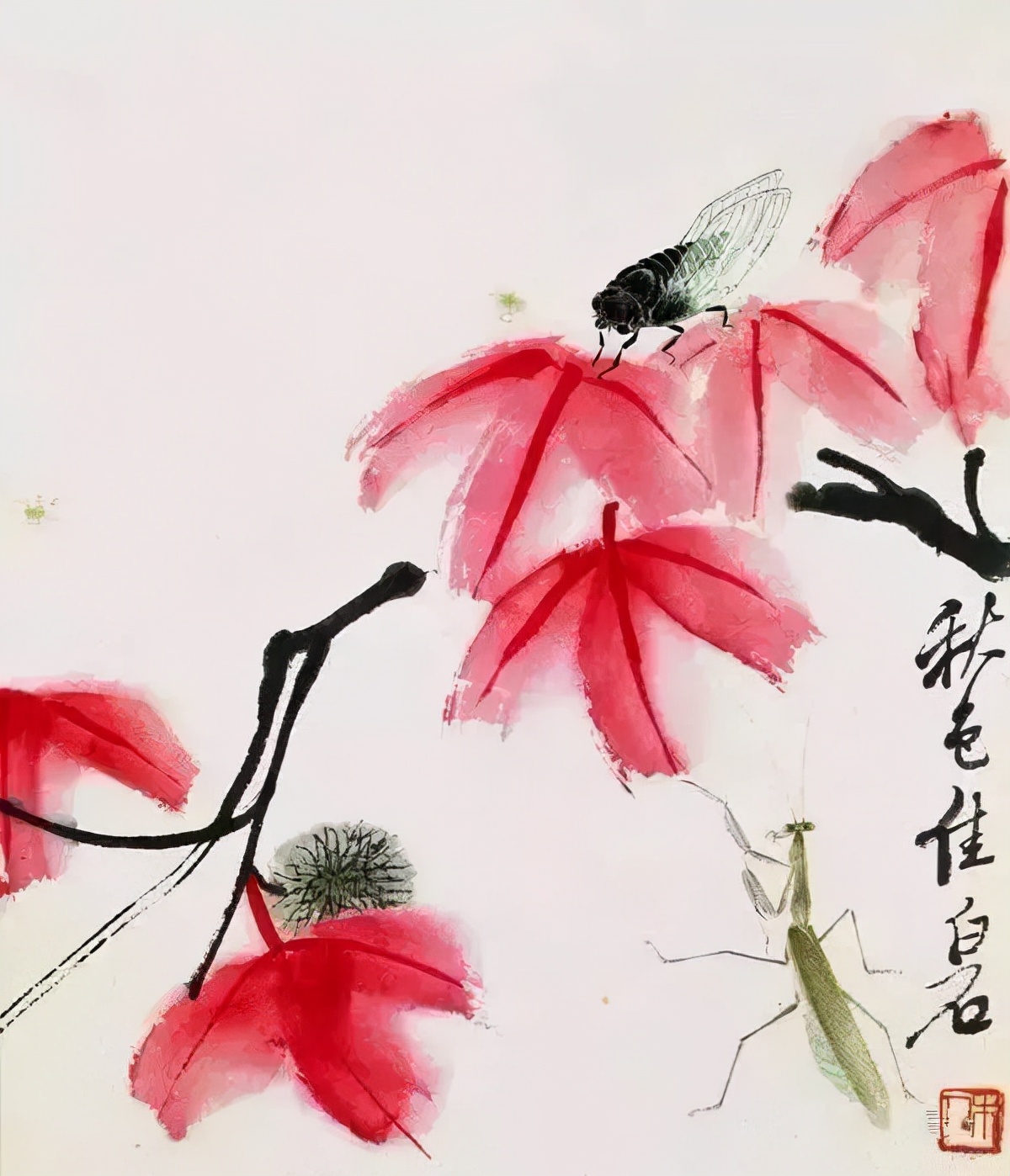 「巴蜀画派·节气」秋分：秋已浓，味更深