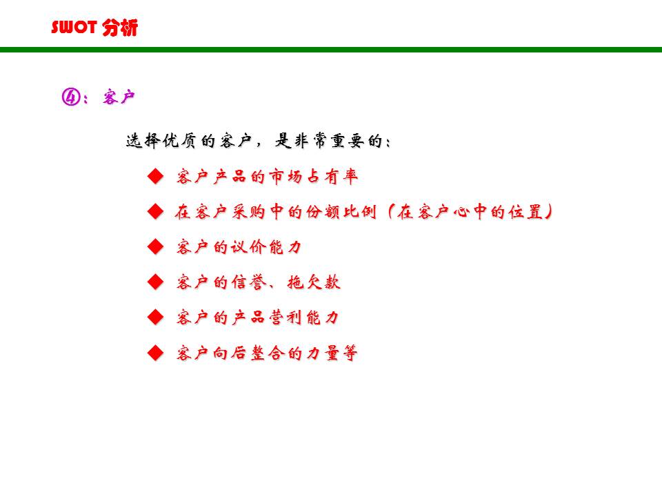 swot分析法ppt做法,swot分析法完整版ppt分享