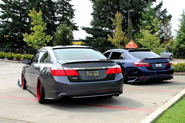 要看雅阁的改装案例还是看“别人家”的吧,国内实在不多