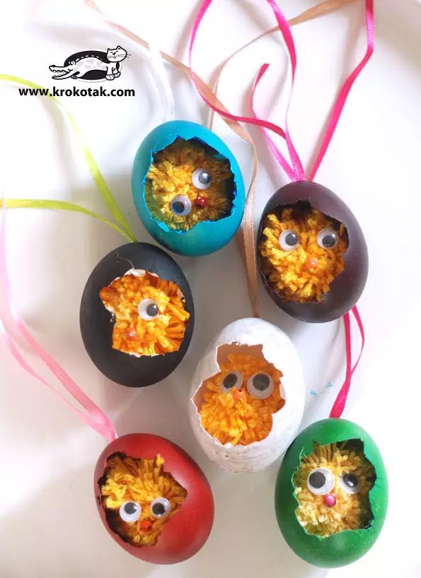 复活节兔子手工外发,复活节兔子彩蛋做手工