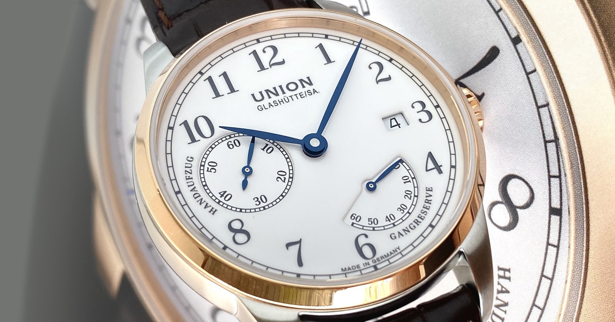 德国union宇联黑金手表,宇联表union值得入手吗