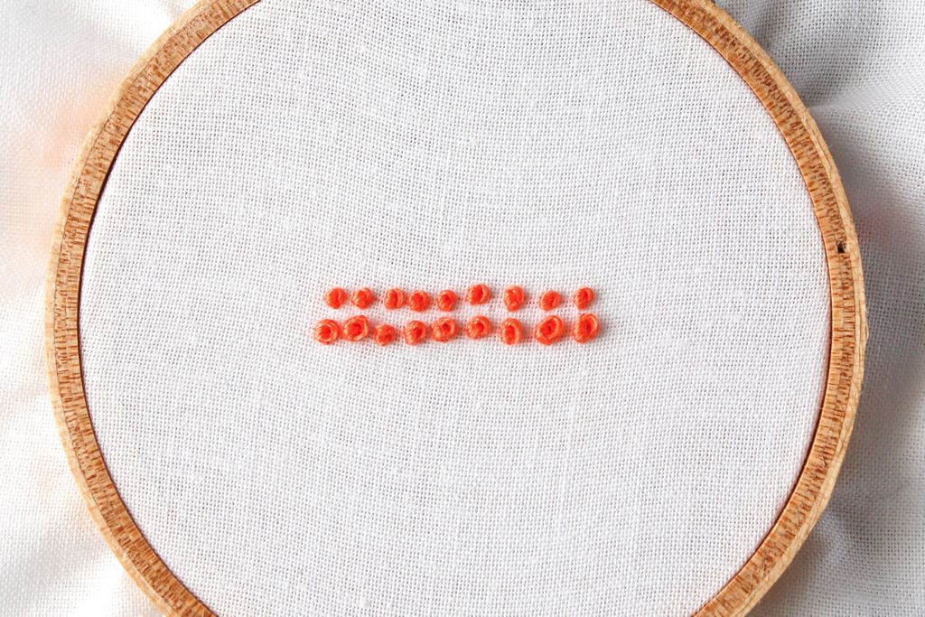 手把手教你手工刺绣最常规的方法,刺绣教程十种初学者必学手工刺绣