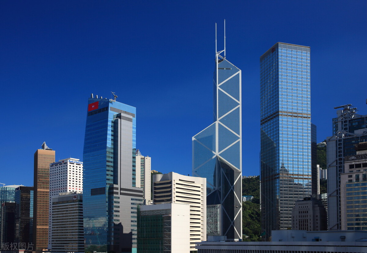 香港中银大厦楼顶,香港中银大厦灵感设计