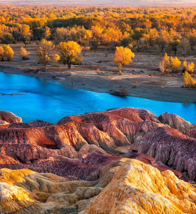 阿勒泰秋天有多美,秋天的新疆阿勒泰太美